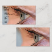Eyeball Visitekaartje (Voorkant / Achterkant)