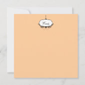 Eyebros de célébrité - Invitations / RSVP (Dos)