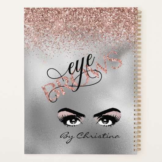 Eyebrow manuscrit Rose Gold Threading Waxing (Dos)