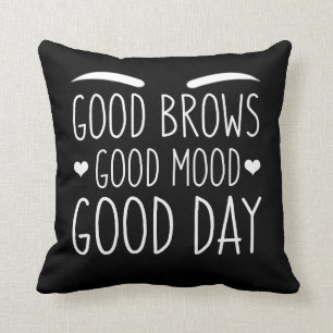 Eyebrow Microblading Good Brows Mood Day Kussen