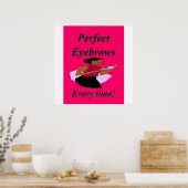 Eyebrows Poster Matte (Cuisine)