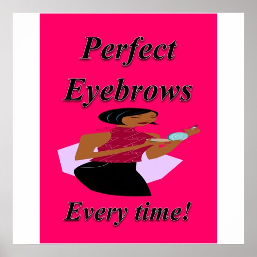 Eyebrows Poster Matte (Devant)