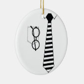 EyeglassenStropdas Keramisch Ornament (Rechts)