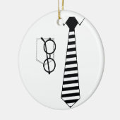 EyeglassenStropdas Keramisch Ornament (Links)