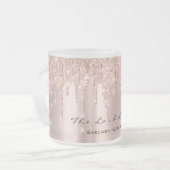 Eyelash ExAttentie Beauty Studio Roos Spark Makeup Matglas Koffiemok (Voorkant links)