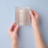 Eyelash Extension Aansprakelijkheidsverklaring Spa Flyer (Hand)