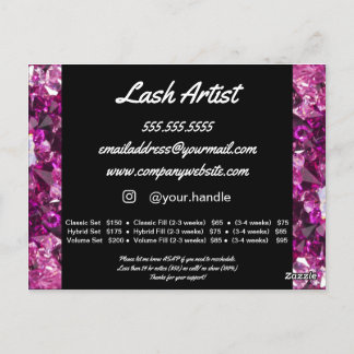 Eyelash Extensions Aftercare - Contact - Lash Menu