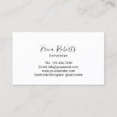 Eyelash Extensions Elegant Roze Lash Salon Loyalty (Achterkant)