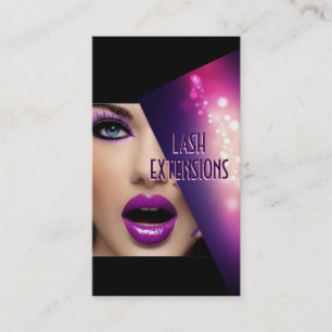 Eyelash Extensions, Lash Cosmetoloog Visitekaartje