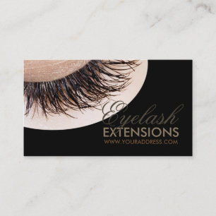 Eyelash Extensions Zwart Luxe Visitekaartje