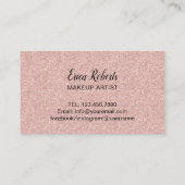 Eyelash Makeup Artiest Roos Gold Glitter Loyalty (Achterkant)