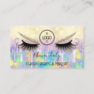 Eyelash-microblade maakt aangepaste Logo Visitekaartje