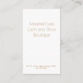 Eyelash Natercare Instructions Referral Bokeh (Achterkant)