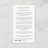 Eyelash Natercare Instructions Referral Bokeh (Voorkant)