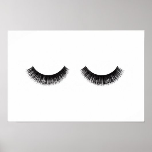 Eyelash-Poster Poster (Voorkant)