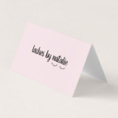 Eyelash-verlengblad Visitekaartjes (Voorkant)