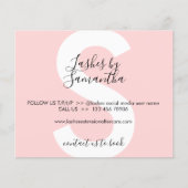 Eyelash-verlengproducten Aftercare budget Flyer (Voorkant)