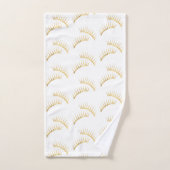 Eyelashes Glam Or (Serviette à main)