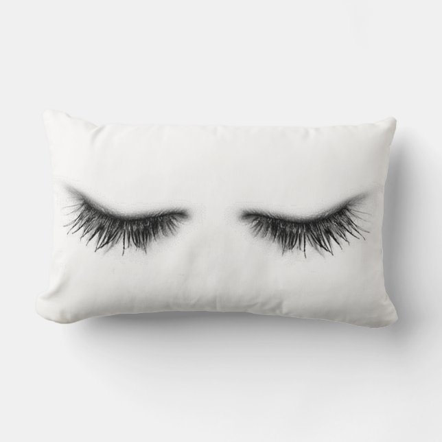 Eyelashes Kussen (Voorkant)