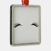 Eyelashes Metalen Ornament (Rechts)