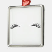 Eyelashes Metalen Ornament (Links)