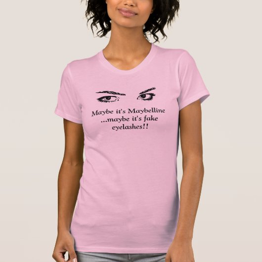 Eyelashes Shirt (Voorkant)