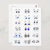 Eyes Briefkaart (Voorkant / Achterkant)
