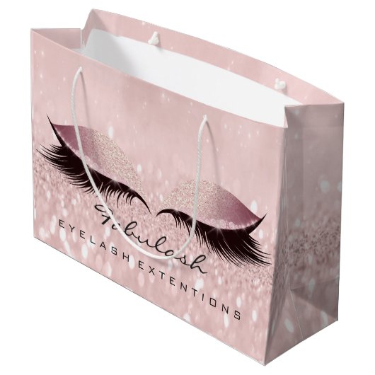 Eyes Lashes Makeup Glitter Wellness SPA Cosmetica Groot Cadeauzakje (Achterkant Gekanteld)