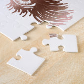 Eyes Lashes Wink Eyes make keup kunstenaar Legpuzzel (Zijkant)