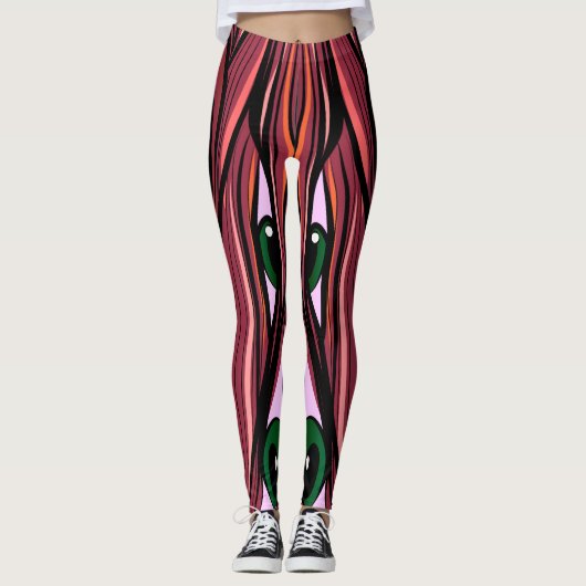 Eyes Monster Leggings (Voorkant)