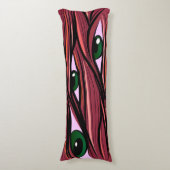 Eyes Monster Lichaamskussen (Voorkant Verticaal)