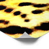 Eyes of Leopard Poster Print (Coin)