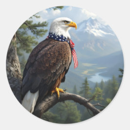 Eyes Of The Sky -  Ronde Sticker