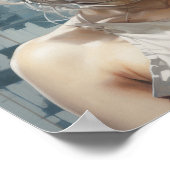 Eyes of Tomorrow : Blind Futuristic Girl Poster (Coin)