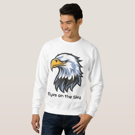 Eyes on the Sky” Eagle Sweatshirt (Devant entier)