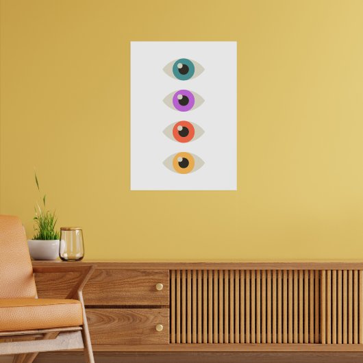 Eyes Poster (Woonkamer 2)