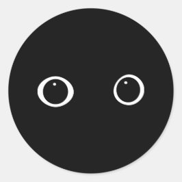 Eyes Ronde Sticker