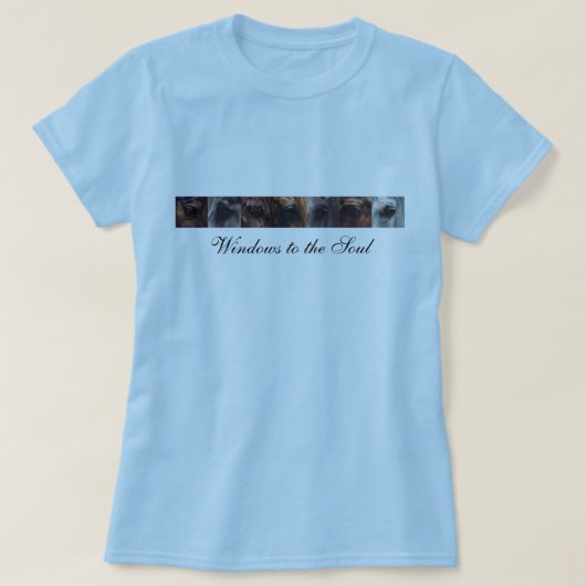 Eyes, Windows naar de sol T-shirt (Design voorkant)