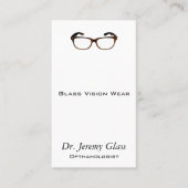 Eyeslijtbril Visitekaartje (Voorkant)