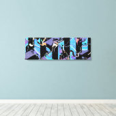 Eyesore canvas print (Insitu (Houten vloer))