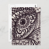 Eyetangle-briefkaart Briefkaart (Voorkant / Achterkant)