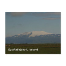 Eyjafjallajokull Islande Carte postale