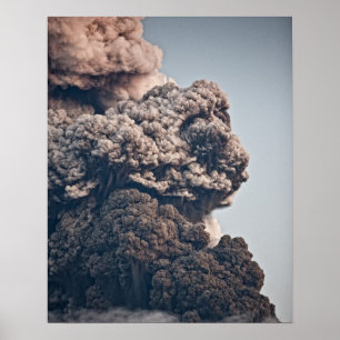 Eyjafjalljokull-vulkaanuitbarsting Poster