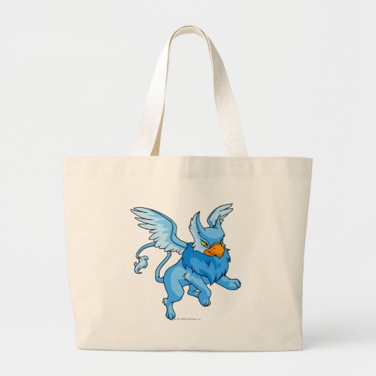 Eyrie Blue Grote Tote Bag (Voorkant)