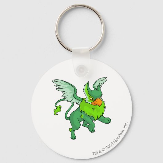 Eyrie Green Sleutelhanger (Voorkant)