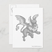 Eyrie Silver Briefkaart (Voorkant / Achterkant)