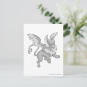 Eyrie Silver Briefkaart (Staand voorkant)