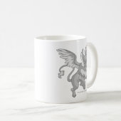 Eyrie Silver Koffiemok (Voorkant rechts)