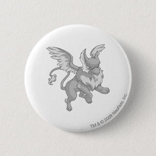 Eyrie Silver Ronde Button 5,7 Cm