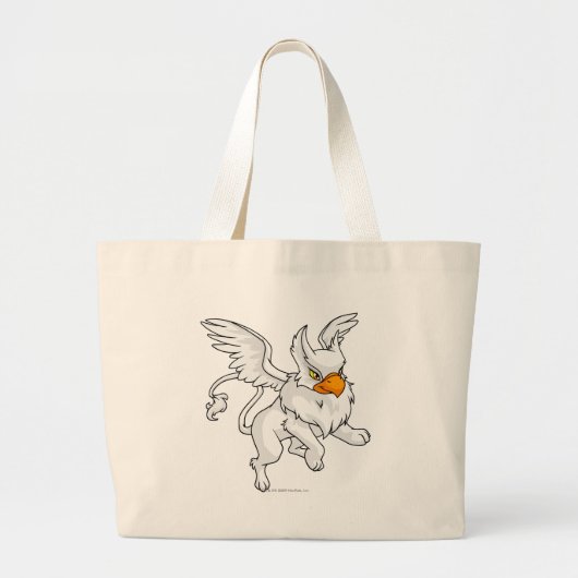 Eyrie White Grote Tote Bag (Voorkant)